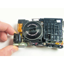 Замена вспышки Canon PowerShot A3400 IS в сборе